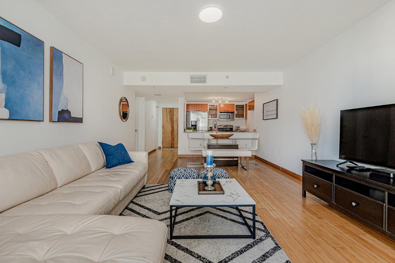 Lovely Condo With City & Ocean Views. Sleep Up To 6 People! Miami Exterior foto