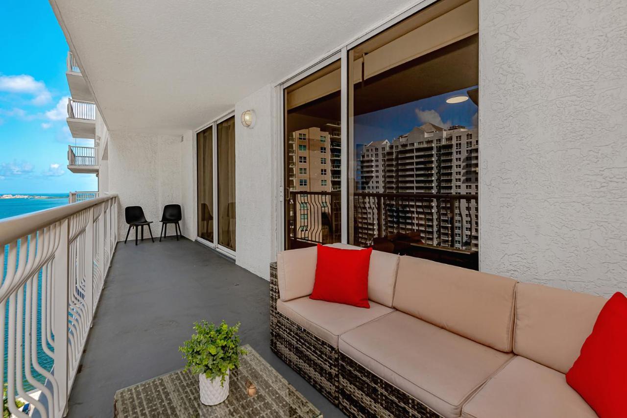 Lovely Condo With City & Ocean Views. Sleep Up To 6 People! Miami Exterior foto