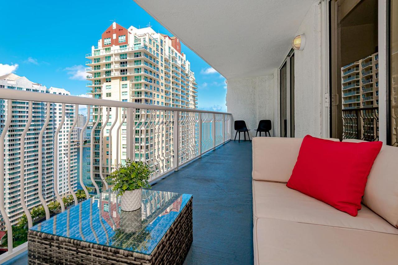 Lovely Condo With City & Ocean Views. Sleep Up To 6 People! Miami Exterior foto